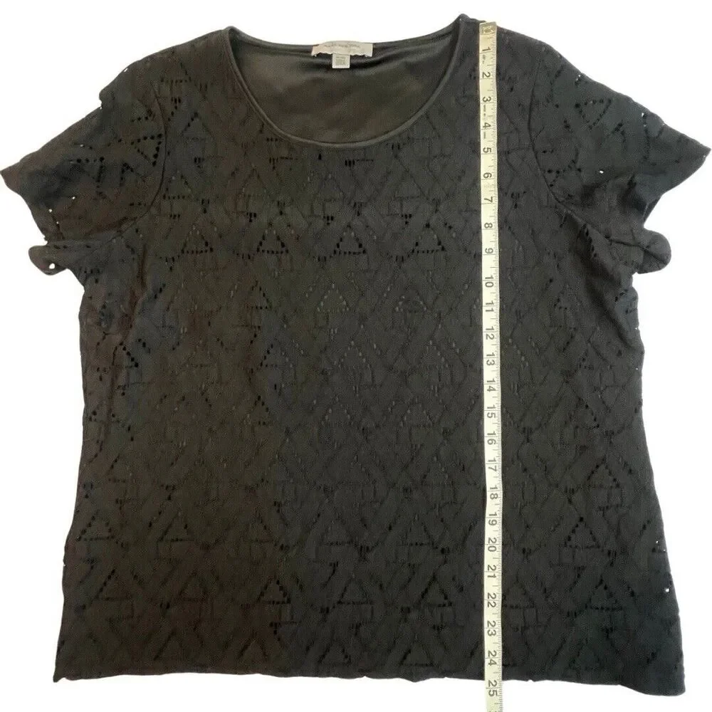 Marc New York Blouse Womens XL Aztec South Western Boho Casual Shirt Classic Top - Picture 4 of 10
